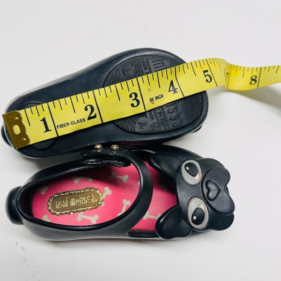 Mini Melissa French bulldog print baby girls size 5 - Picture 6 of 7